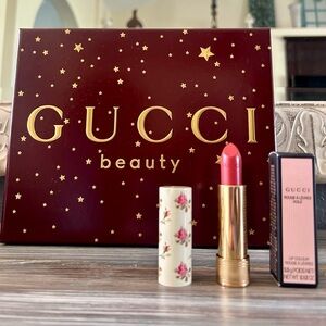 Gucci ROUGE À LÈVRES VOILE THEY MET IN ARGENTINA 208 NWT NIB